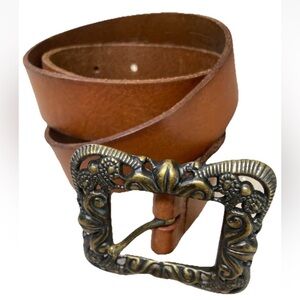 Fossil Leather Women’s Belt Sz Medium Brown B7247023102